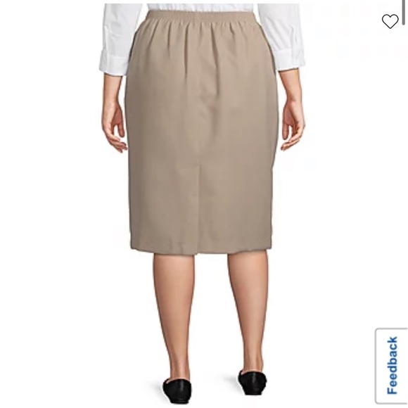 Ladies Alfred Dunner Suiting Skirt - Picture 2 of 7